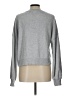 auden Metallic Silver Pullover Sweater Size L - photo 2