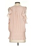 Ramy Brook 100% Polyester Solid Pink Sleeveless Blouse Size S - photo 2