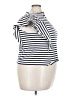 Free Assembly 100% Cotton White Short Sleeve Turtleneck Size 22 - photo 4