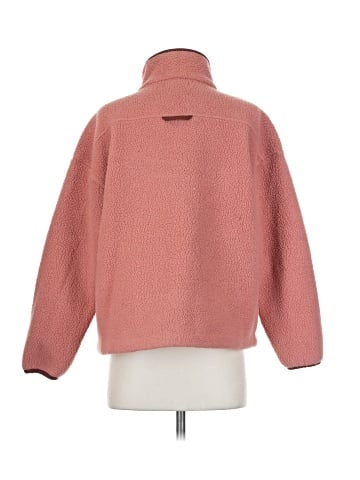 Madewell (Re)sourced Fleece Quilted-Pocket Popover Jacket (view 2)
