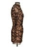 Windsor Graphic Brown Cocktail Dress Size XS - photo 4
