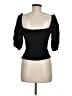 Reformation Black 3/4 Sleeve Blouse Size 6 - photo 2