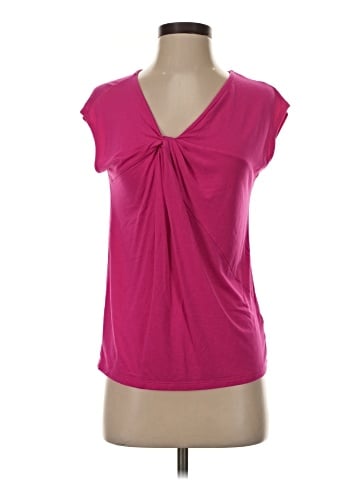 Pink Clover Short Sleeve Top (view 1)