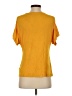 Worthington Yellow Short Sleeve Top Size S (petite) - photo 2