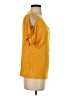 Worthington Yellow Short Sleeve Top Size S (petite) - photo 4