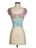 LyreBird Teal Short Sleeve Top Size S - photo 1