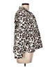 Talbots Animal Print Ivory Long Sleeve Blouse Size L (petite) - photo 4