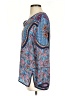 Tolani Blue 3/4 Sleeve Blouse Size S - photo 5