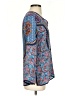 Tolani Blue 3/4 Sleeve Blouse Size S - photo 4