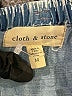 Cloth & Stone Stripes Blue Romper Size M - photo 4