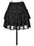By Together 100% Polyester Stars Black Casual Skirt Size M - photo 2