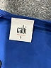 CAbi 100% Polyester Blue Short Sleeve Blouse Size L - photo 7