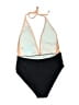 Cupshe 100% Polyester Color Block Tan One Piece Swimsuit Size L - photo 2