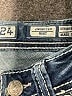 Miss Me Hearts Silver Jeans Size 24 waist - photo 7