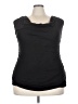 Maurices Black Sleeveless Blouse Size 24 (3) - photo 1