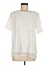 Dana Buchman Ivory Short Sleeve Blouse Size M - photo 1