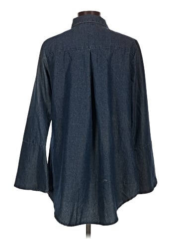 Life Style Long Sleeve Button-Down Shirt (view 2)