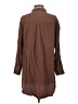Crescent 100% Rayon Brown Long Sleeve Blouse Size S - photo 2