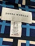 Donna Morgan Print Blue Casual Dress Size 8 - photo 7
