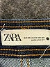Zara Chevron-herringbone Blue Jeans Size 6 - photo 7