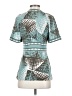 BCBGMAXAZRIA 100% Rayon Teal Short Sleeve Blouse Size S - photo 2