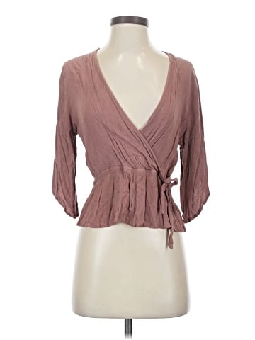 Blush 3/4 Sleeve Blouse (view 1)