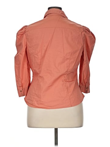 7th Avenue Design Studio New York & Company 3/4 Sleeve Button-Down Shirt (view 2)