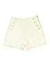 Zara Ivory Shorts Size 4 - photo 1