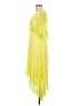 DKNY 100% Polyester Yellow Cocktail Dress Size 8 - photo 5