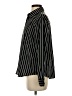 Ambiance Stripes Black Long Sleeve Blouse Size S - photo 5