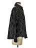 Ambiance Stripes Black Long Sleeve Blouse Size S - photo 4