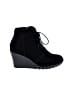 Mia 100% Leather Black Wedges Size 7 1/2 - photo 1