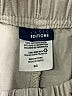Basic Editions 100% Cotton Solid Gray Cargo Pants Size S - photo 7