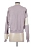 Monki Color Block Purple Sweatshirt Size S - photo 2