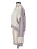Monki Color Block Purple Sweatshirt Size S - photo 5