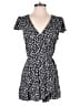 Hollister 100% Viscose Hearts Black Romper Size M - photo 1