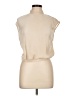 Ro & De 100% Polyester Tan Sleeveless Blouse Size L - photo 1