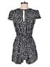 Hollister 100% Viscose Hearts Black Romper Size M - photo 2