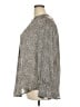 Anne Klein 100% Polyester Gray Long Sleeve Blouse Size 2X - photo 5