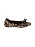 Tahari Animal Print Brown Flats Size 7 1/2 - photo 1