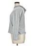 Magaschoni 100% Pima Cotton Silver Turtleneck Sweater Size XL - photo 5