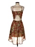 Lush Paisley Red Casual Dress Size S - photo 2
