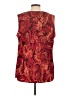 Blue Diamond Plus Red Sleeveless Blouse Size 1X - photo 2
