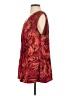 Blue Diamond Plus Red Sleeveless Blouse Size 1X - photo 5