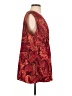 Blue Diamond Plus Red Sleeveless Blouse Size 1X - photo 4