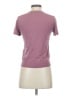 Theory Purple Short Sleeve Turtleneck Size S - photo 2