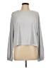 Unbranded Metallic Silver Pullover Sweater Size L - photo 1