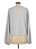 Unbranded Metallic Silver Pullover Sweater Size L - photo 2