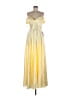 B. Darlin Yellow Cocktail Dress Size 9 - 10 - photo 1
