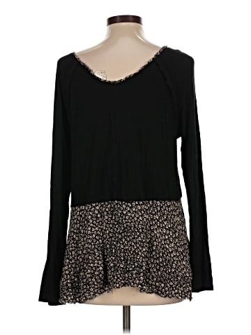 Hem & Thread Long Sleeve Top (view 2)